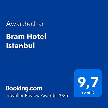 Bram Hotel Стамбул Экстерьер фото